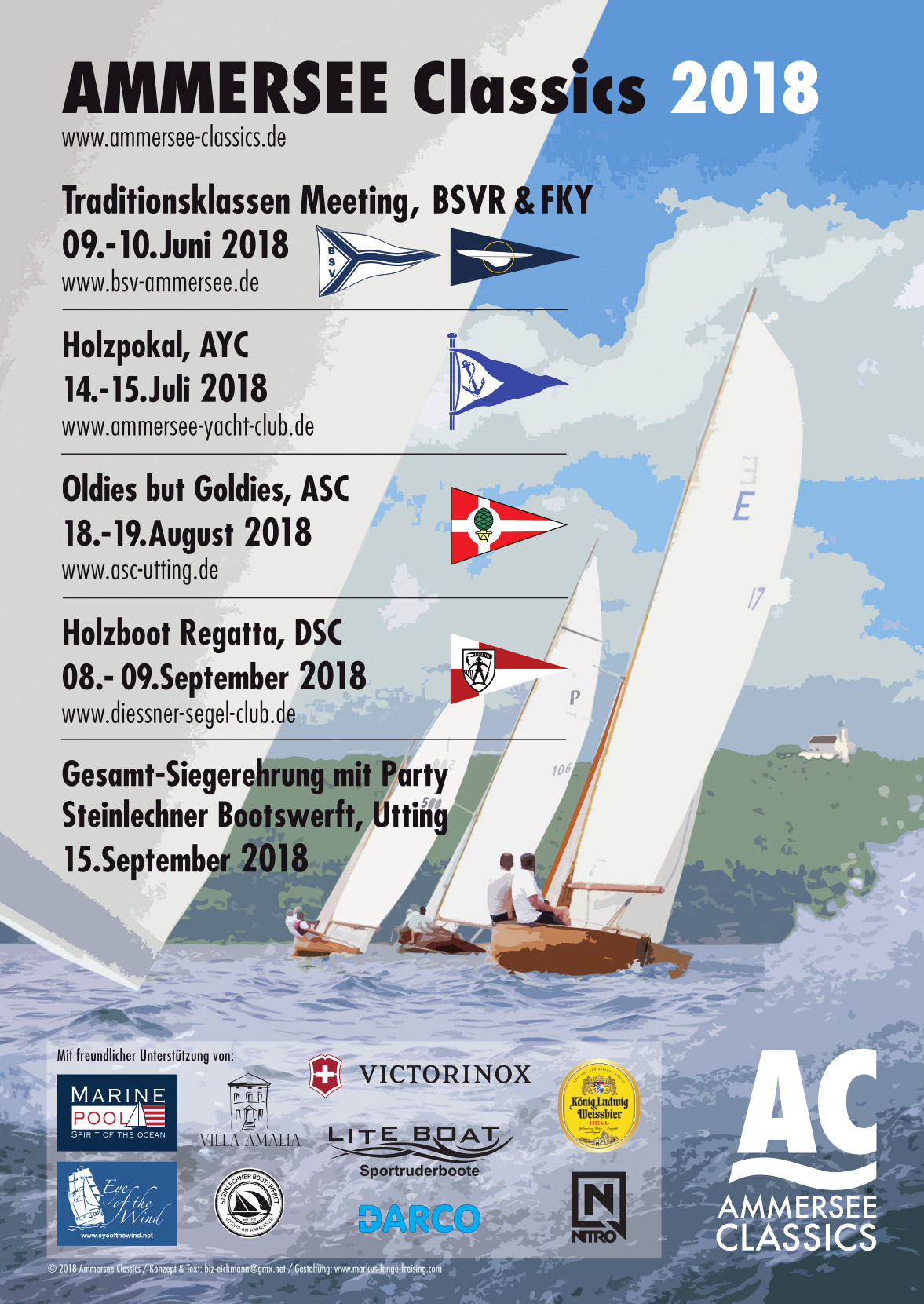 Flyer Ammersee Classics 2018